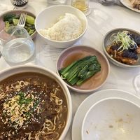 This is all vegan. Eggplant and noodles were a standout  at Donna Chang in Brisbane