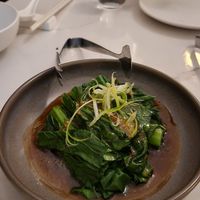 Asian greens at Donna Chang in Brisbane