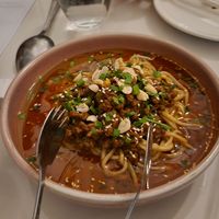 Impossibly beef Dan Dan noodles at Donna Chang in Brisbane