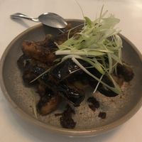 Fried eggplant 🍆 at Donna Chang in Brisbane