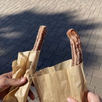 Churros- $7 for both together at Earth Plant Based in Phoenix
