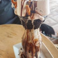 Cookies and Cream Monster Shake at Earth Plant Based in Phoenix