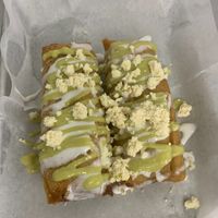 BEST GREEN TAMALES! at Earth Plant Based in Phoenix