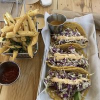 Tacos y fritas   at Earth Plant Based in Phoenix