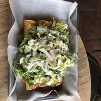 Flautas de papa were crispy with a great crema   at Earth Plant Based in Phoenix