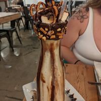 Monster milkshake at Earth Plant Based in Phoenix