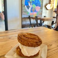Churro ice cream sandwich   at Earth Plant Based in Phoenix