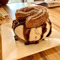 Churro ice cream sandwich   at Earth Plant Based in Phoenix