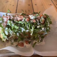 Vegan chimichanga!!!  at Earth Plant Based in Phoenix