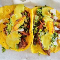 Al pastor tacos✨delicious!  at Earth Plant Based in Phoenix