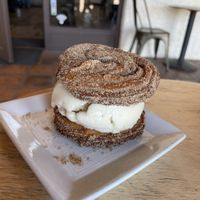 Churro sándwich   at Earth Plant Based in Phoenix