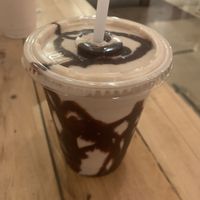 Chocolate peanut butter cup milkshake   at Earth Plant Based in Phoenix