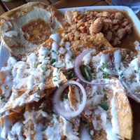 chilaquiles at Earth Plant Based in Phoenix