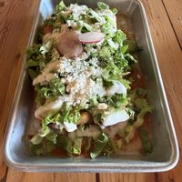 Another view of flautas de papa   at Earth Plant Based in Phoenix