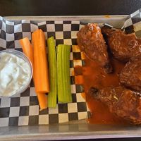 Buffalo wings at Earth Plant Based in Phoenix