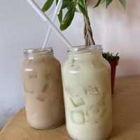 Horchata & Coconut Honeydew  at Earth Plant Based in Phoenix