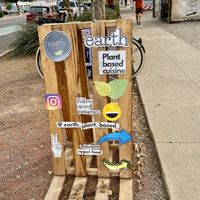 Street Sign at Earth Plant Based in Phoenix