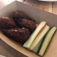 Wings at Earth Plant Based in Phoenix