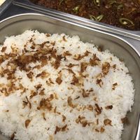 rice and tofu (catering)  at Toko-Patja in Heerlen