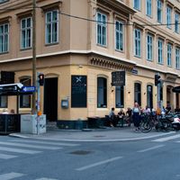 Outside of Arezu at Arezu in Vienna