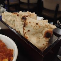 Naan with garlic at Ruchii in Blackrock