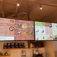 Bowls and smoothies  at Copper Branch - Stanley in Montreal