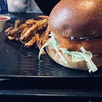 Nashville Chicken Sandwich - Amazing   at Copper Branch - Stanley in Montreal