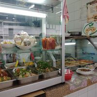 In front of the kiosk at Welfare Cafeteria - Kiosk 27 in Bangkok