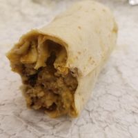 Burrito at Vegan Jus in Strongsville