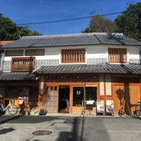 The shop with the restaurant upstairs at Marche in Kurashiki