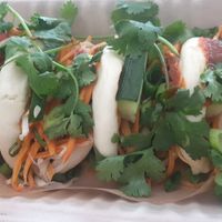 Tofu bao at Super Hero Banh Mi in Castlemaine