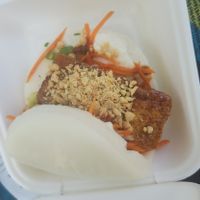 Tofu bao at Super Hero Banh Mi in Castlemaine