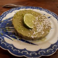 Matcha "heaven in paradise" at Studio Vert  in Laroque-des-alberes