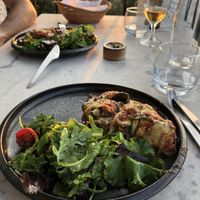 Zucchini cannelloni   at Studio Vert  in Laroque-des-alberes