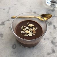 Chocolate mousse  at Studio Vert  in Laroque-des-alberes
