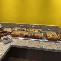 Buffet with vegan options  at Ramma - Barra in Salvador
