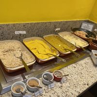 Buffet with vegan options  at Ramma - Barra in Salvador