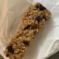 Fruity vegan flapjack  at The Granary in Penzance