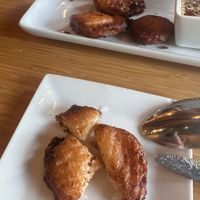 Coconut battered sweet potatoes   at Pete's Thai Kitchen in Dubuque