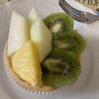 Crostatina con crema e frutta  at Necci in Rome