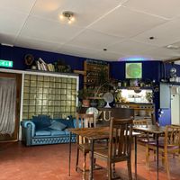 Upstairs seating & bar   at Zu Cafe in Lewes