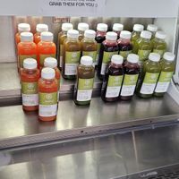 Grab and go juices at Mindful Juice Bar in Surrey