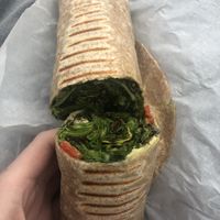 Mushroom Wrap  at Mindful Juice Bar in Surrey