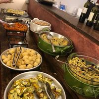 Home-cooked style buffet at Maestri Di Fabbrica in Florence