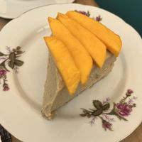 Mango cheesecakee  at Sweetbeat in San Cristobal De Las Casas