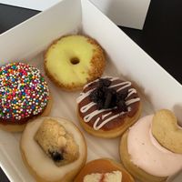 6 donuts  at DoughNats in Montreal
