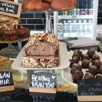 Some of the vegan options at Grit Cafe in Goulburn