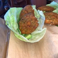 I just tried the falafel tacos! they were sooo good. I got a side of tater tots. It was so so yummy! I can’t wait to try more. And the staff is very friendly!  at Velvet Taco in Atlanta