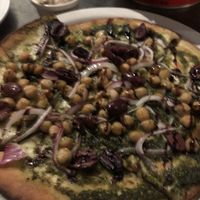 Vegan pizza at alibi  at Alibi Room in Seattle