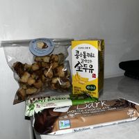 What I bought, got the croutons as a present   at Vegan Mart - 비건마트  in Busan